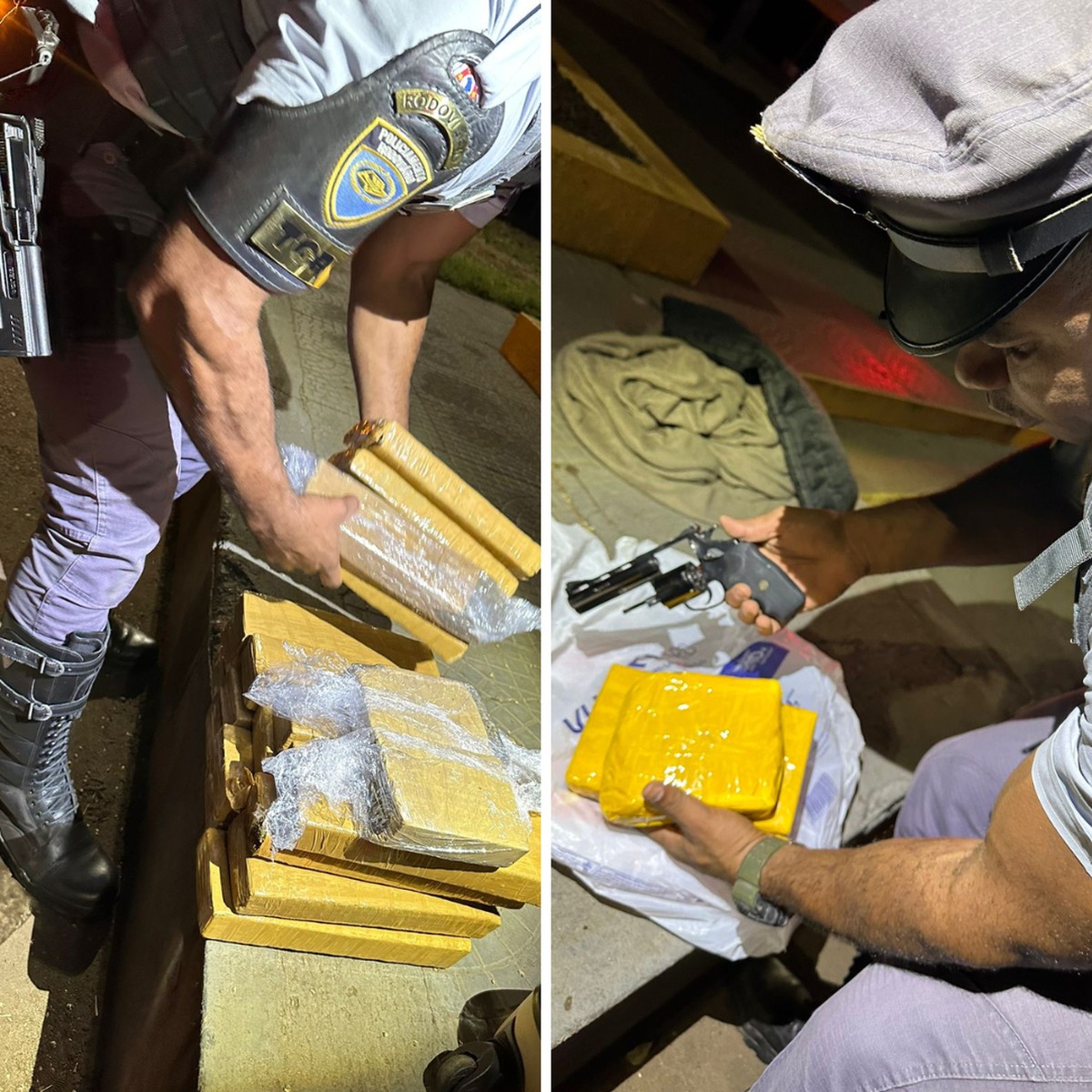 Passageiras de ônibus interestadual são presas em flagrante com drogas e arma de fogo em Presidente Epitácio