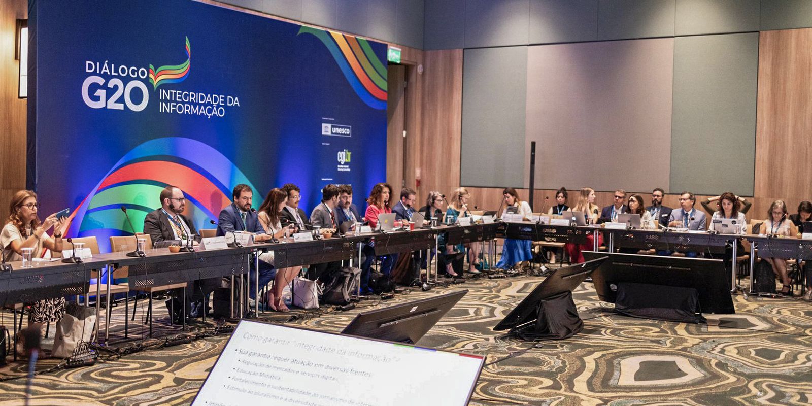 Evento do G20 em São Paulo debate informação como bem público