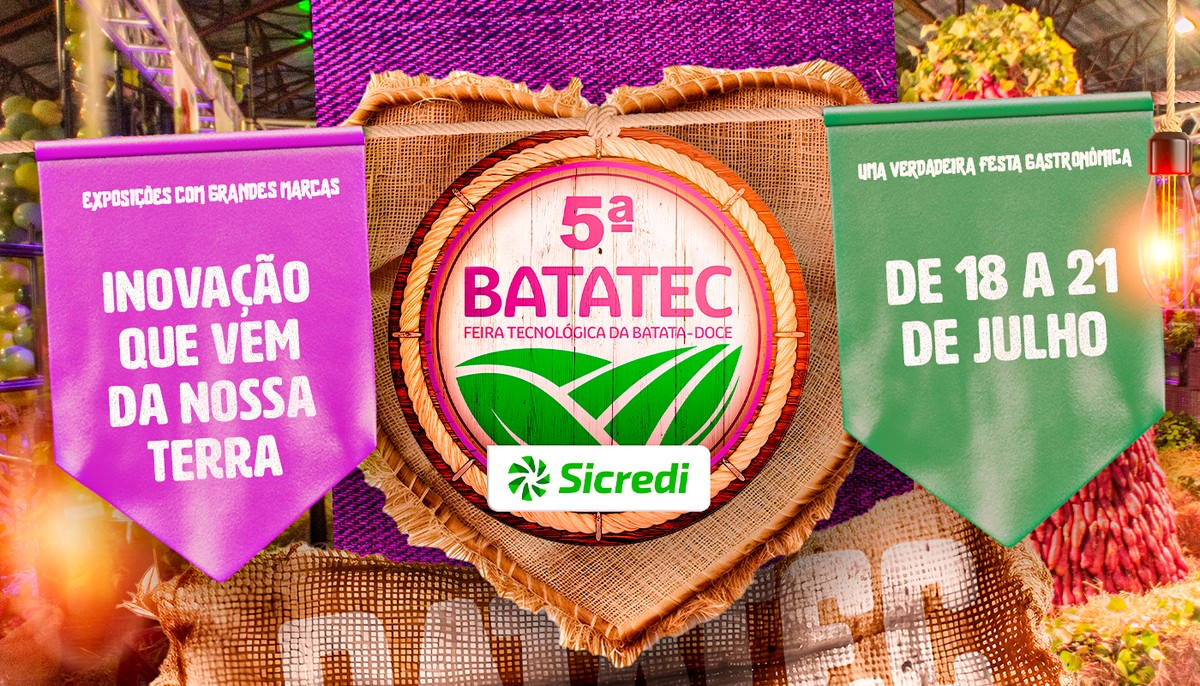 Batatec 2024: Maior Feira de Batata-Doce do Brasil Traz Novidades a Prudente | Inovação que vem da nossa Terra