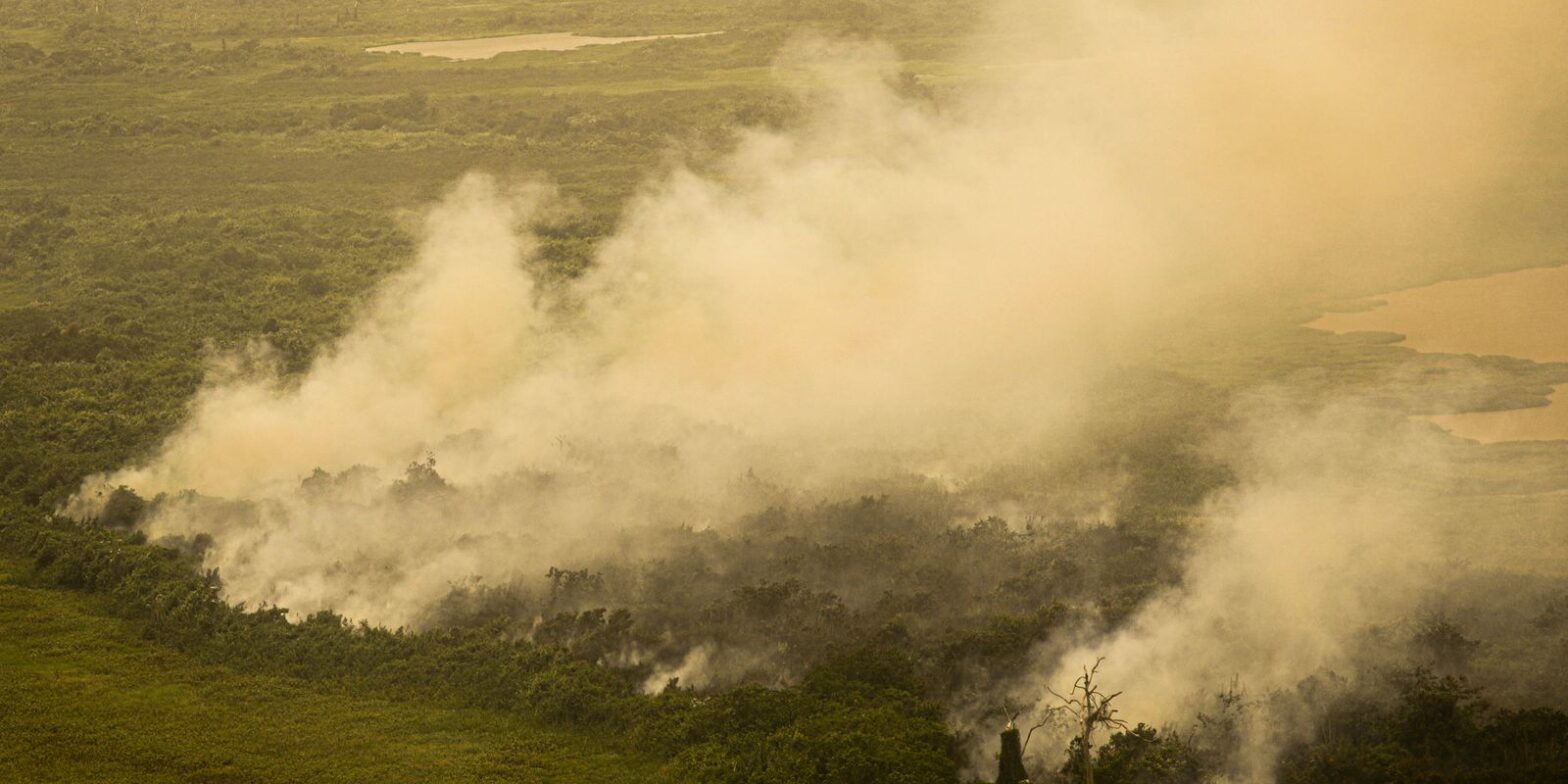 FAB faz quatro voos hoje para o Pantanal para combate às queimadas