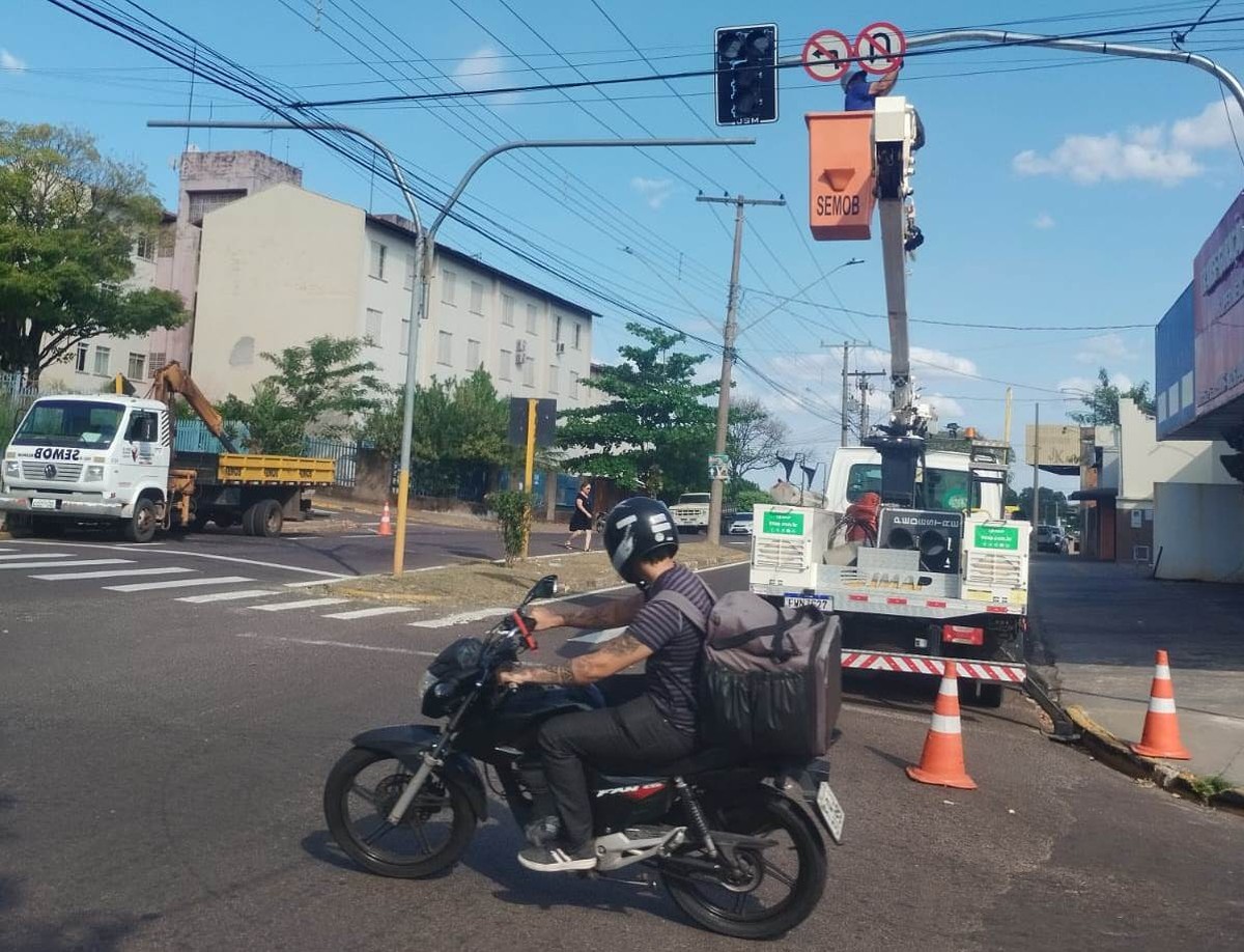 Semáforos entram em operação neste sábado em trecho da Avenida JK na Cecap, em Presidente Prudente | Presidente Prudente e Região