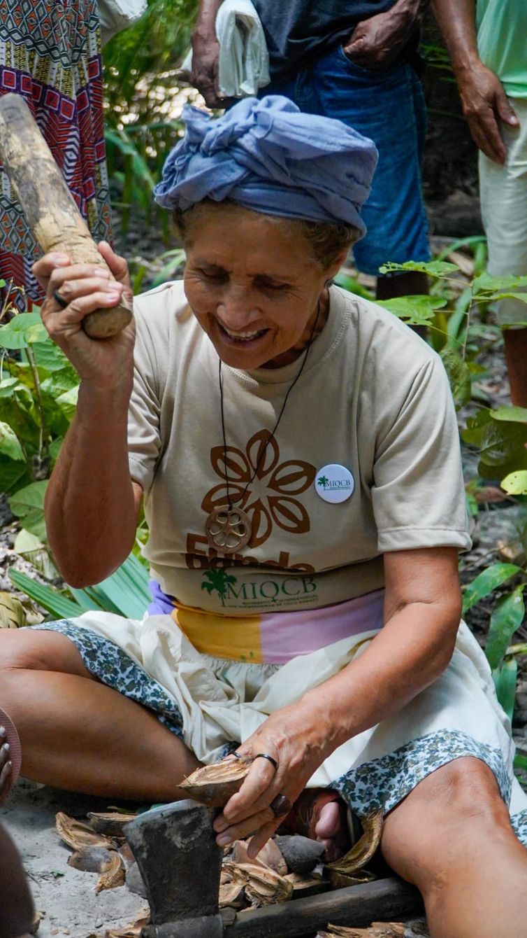 Brasília (DF) 08/07/2024 - Comunidades tradicionais pedem ao governo e Congresso melhorias no Pnae.
Foto: FIAN Brasil/Divulgação