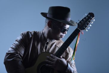 Luiz Fernandes/Divulgação Brasília (DF, 12.07.2024 - Claudinho da Viola. Dia Nacional da Música e Viola Capiria. Foto: Luiz Fernandes/Divulgação