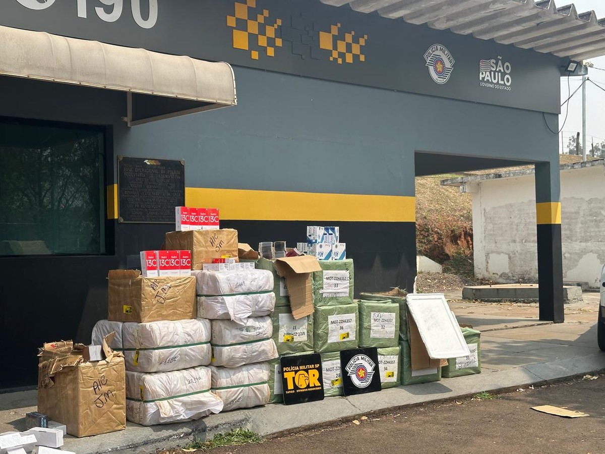 Polícia Rodoviária apreende quase 23 mil produtos estrangeiros sem documentação fiscal em Adamantina