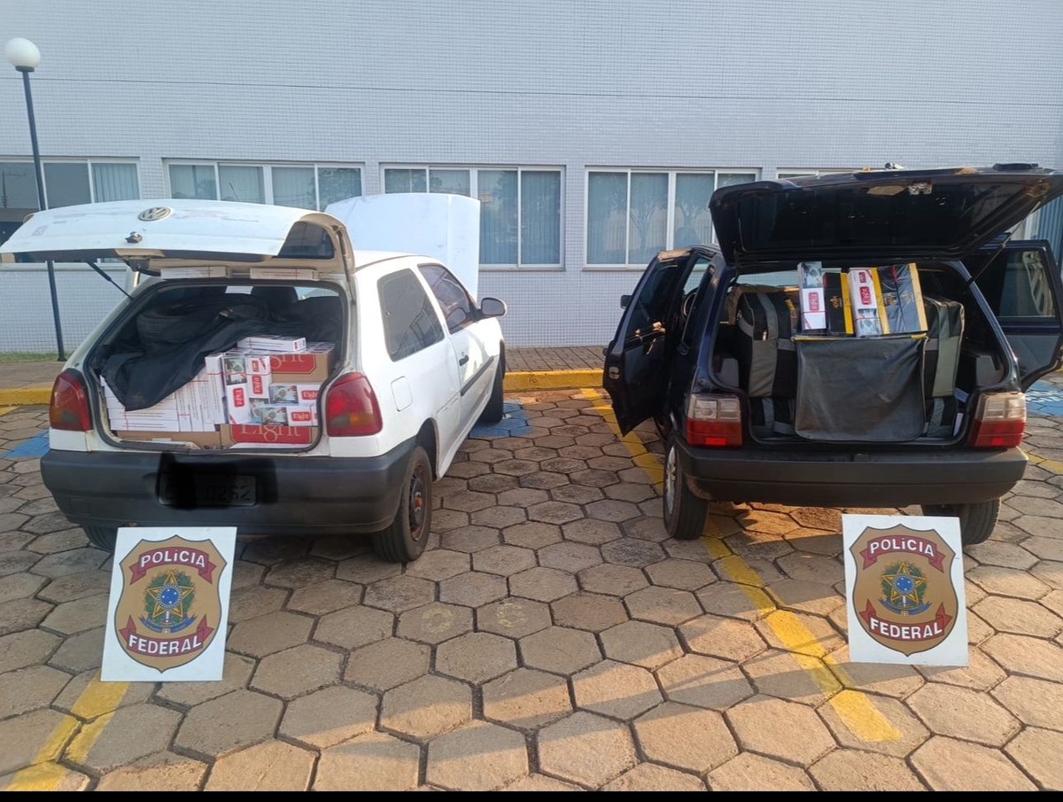 Operação da Polícia Federal apreende 10 mil maços de cigarros contrabandeados na Rodovia Raposo Tavares