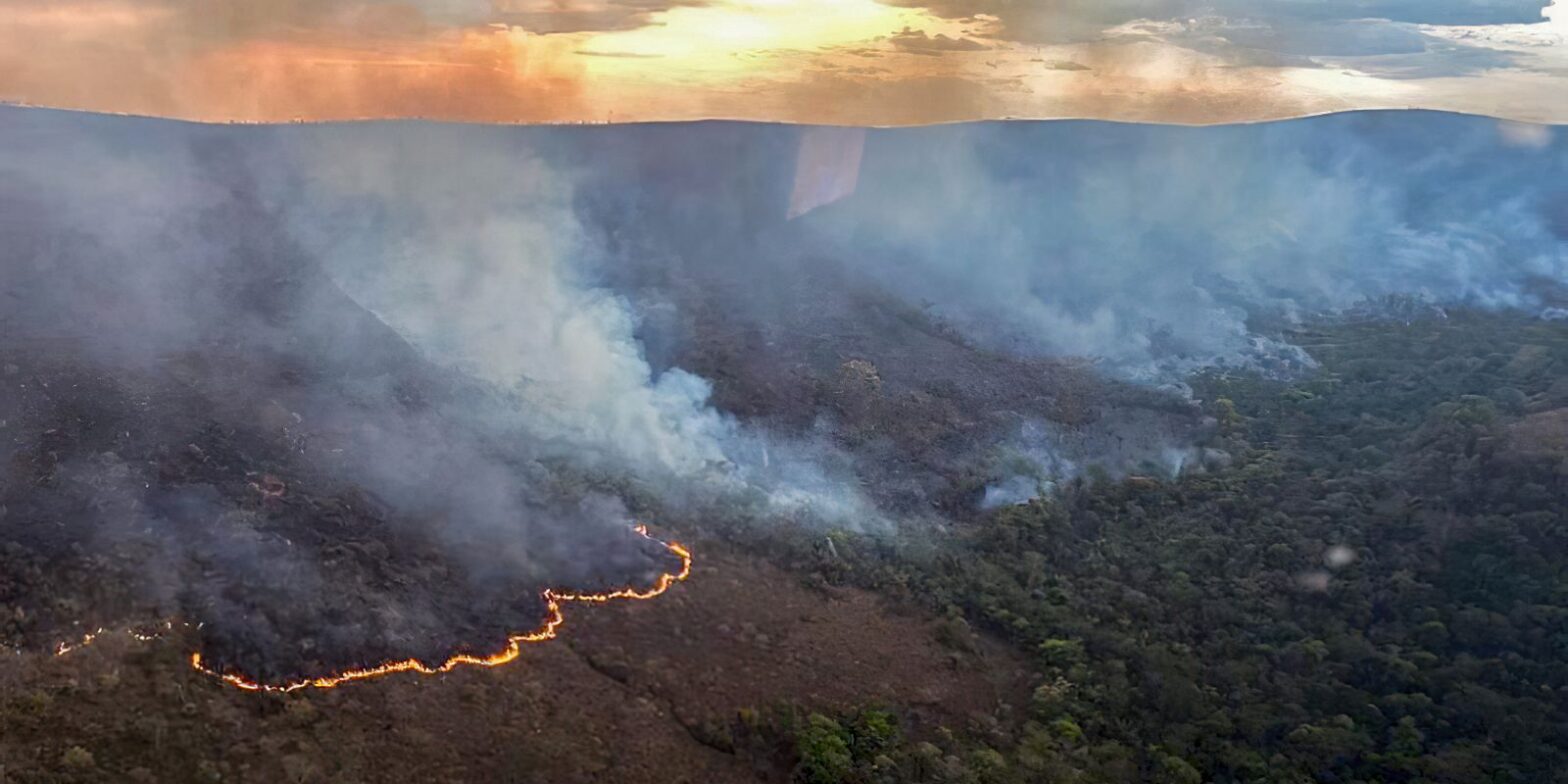 Brasil concentra 76% dos incêndios na América do Sul