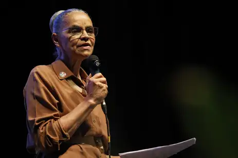 Rio de Janeiro (RJ), 20/08/2024 - A ministra do Meio Ambiente e Mudança do Clima, Marina Silva, participa do Encontro preparatório da Cúpula Social do G20, na Fundição Progresso, Lapa, região central do Rio de Janeiro. Foto: Tânia Rêgo/Agência Brasil