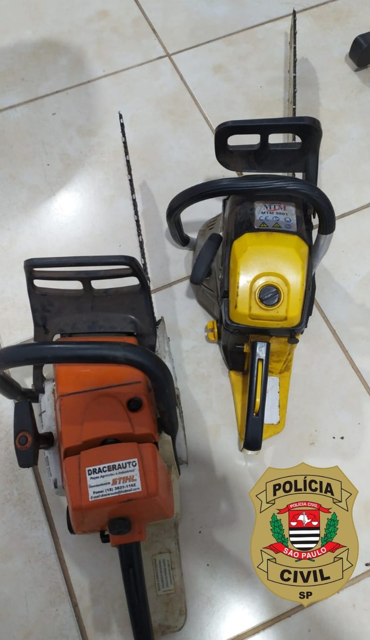 Durante desentendimento, homem rouba motosserras, mata morador e acaba preso por latrocínio em Flórida Paulista