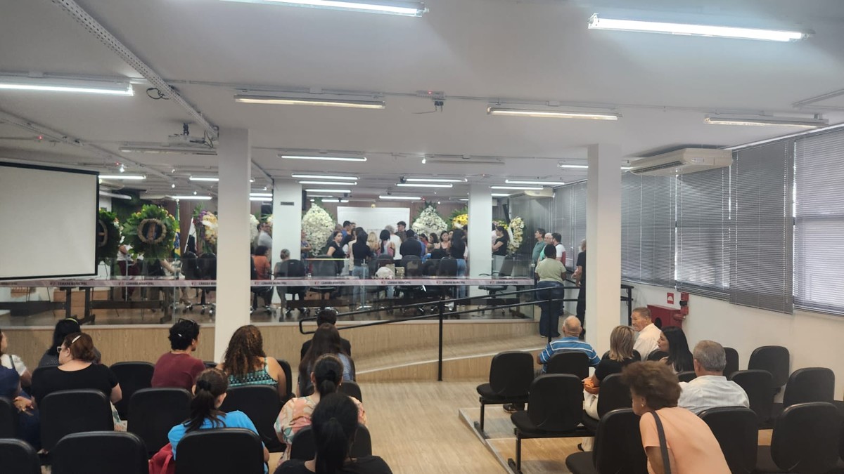 Corpo da vereadora Miriam Brandão é velado na Câmara Municipal de Presidente Prudente