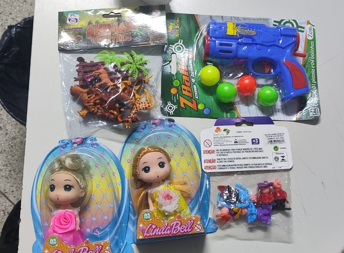 Ao colocar brinquedos avaliados em mais de R$ 100 na bolsa, mulher é presa em flagrante após tentativa de furto de loja em Presidente Prudente | Presidente Prudente e Região