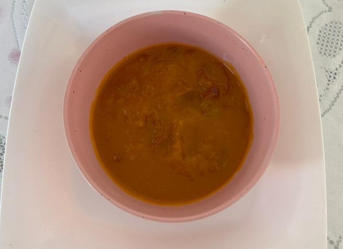 Com ingredientes frescos, aprenda a preparar cremoso e nutritivo Caldo de Abóbora | Receitando