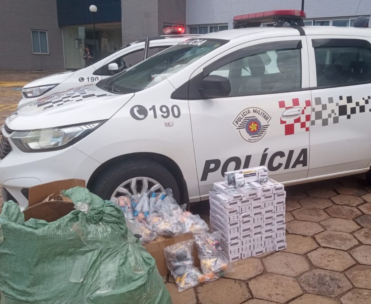 Fiscalização apreende 500 maços de cigarros contrabandeados do Paraguai e 10 mil brinquedos sem notas fiscais em Presidente Epitácio | Presidente Prudente e Região