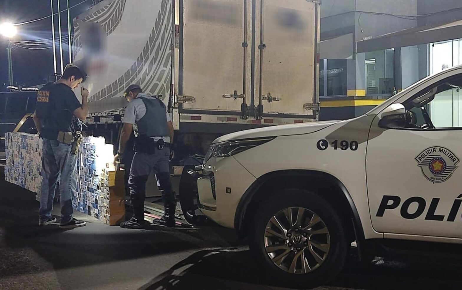 Motorista é preso com mercadorias estimadas em mais de R$ 1,6 milhão em Presidente Venceslau