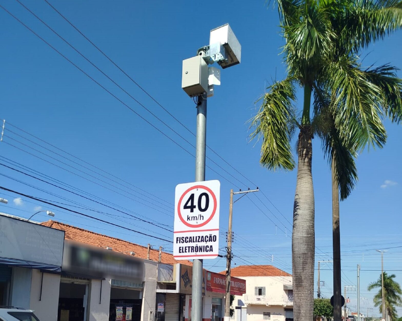 Pela primeira vez, radares são instalados na Avenida Tiradentes e começam a funcionar em Presidente Venceslau | Presidente Prudente e Região