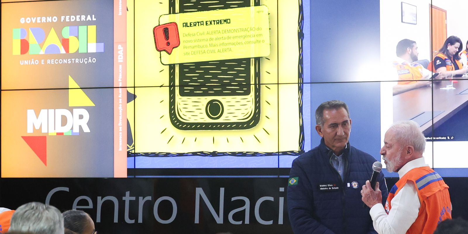 Defesa Civil: governo testa sistema de alerta em cidades do Nordeste