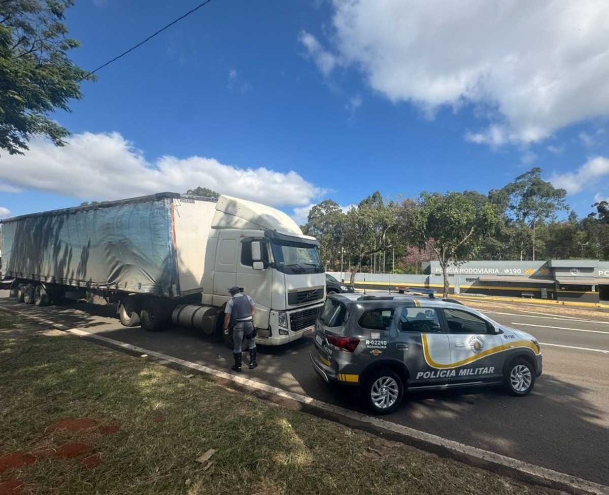Fiscalização intercepta em Presidente Prudente carreta com mais de 50 fugas de pedágios em rodovias | Presidente Prudente e Região
