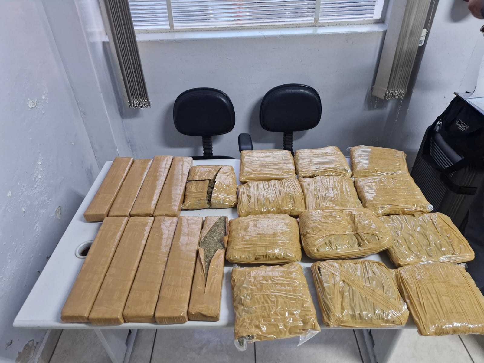 Passageira de ônibus contratada para levar 22 pacotes de maconha de MS ao PR é interceptada em Presidente Prudente | Presidente Prudente e Região