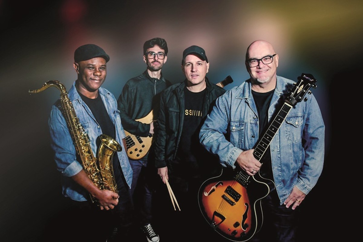 Com repertório que homenageia grandes nomes da MPB e do jazz, banda Jazzy Power 4tet se apresenta em Presidente Prudente