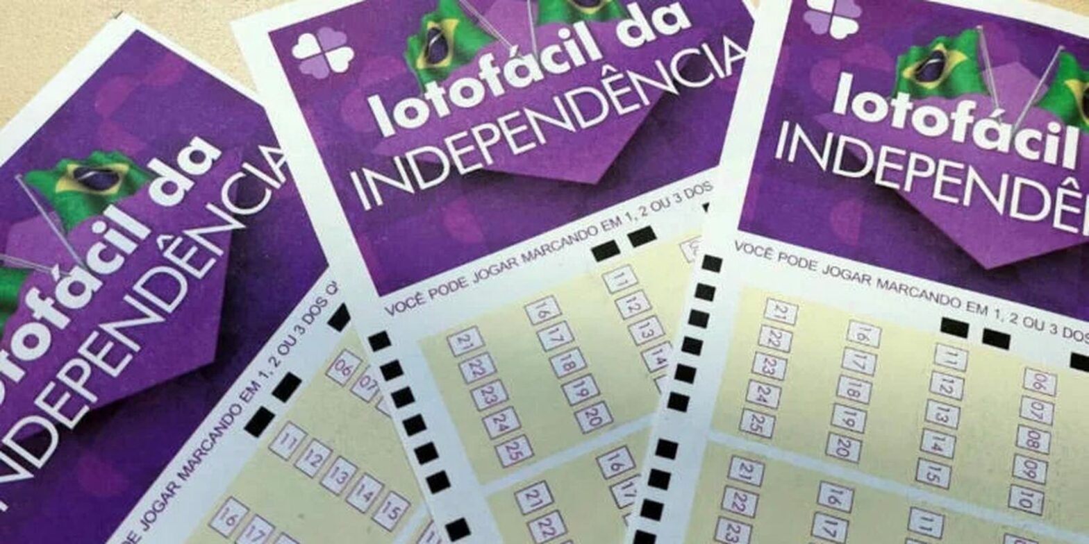 Lotofacil da independência tem 54 apostas com prêmio de R$ 4,2 milhões