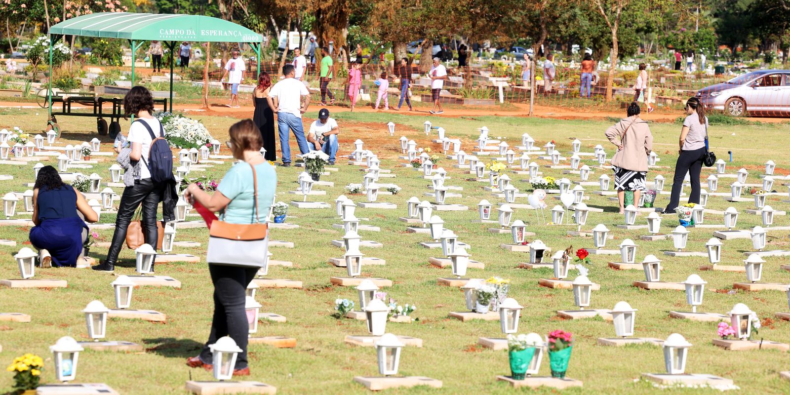 Fim de semana do Dia de Finados deve levar 600 mil a cemitérios do DF