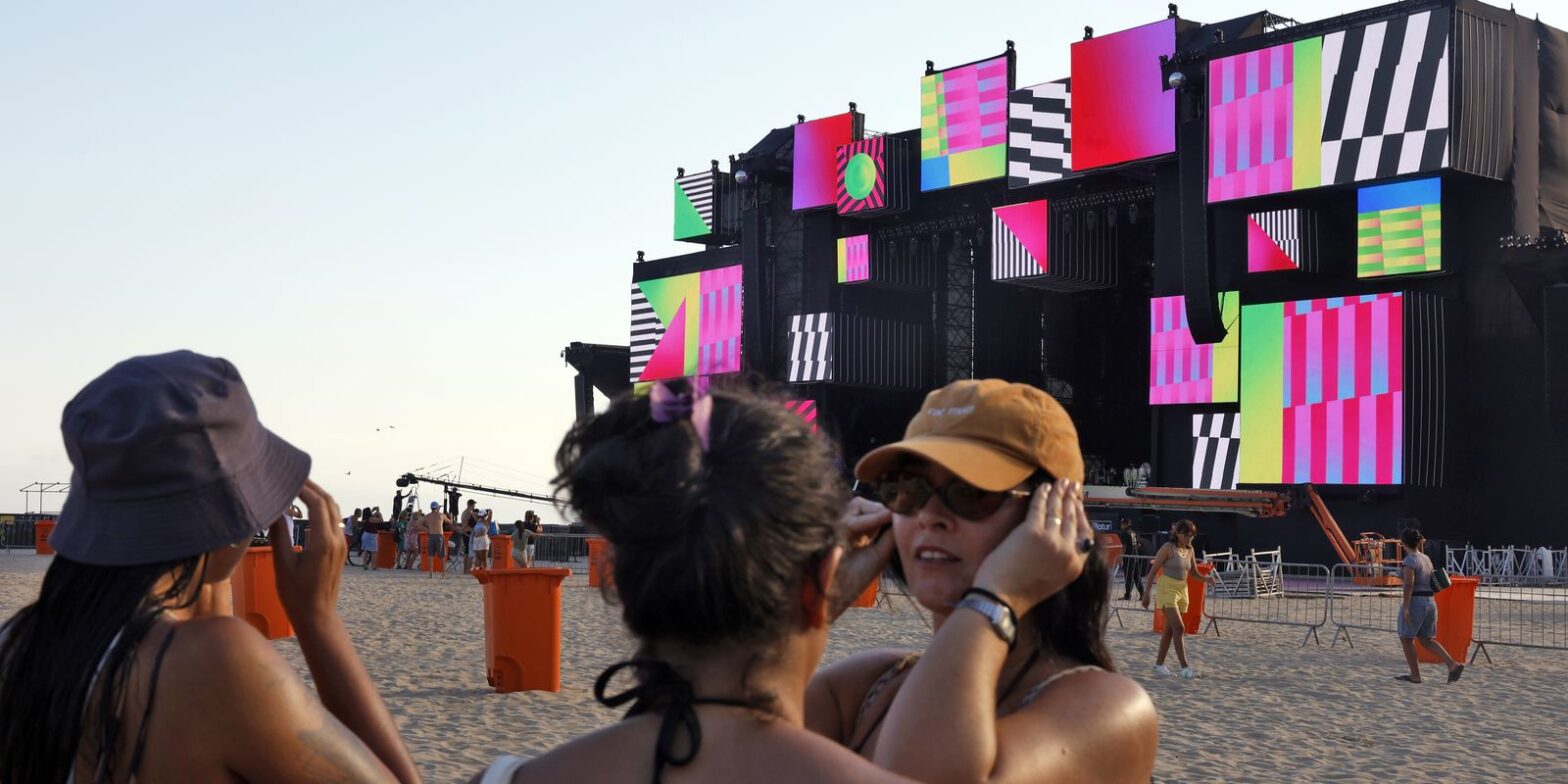 Copacabana já vive clime de expectativa para a festa da virada
