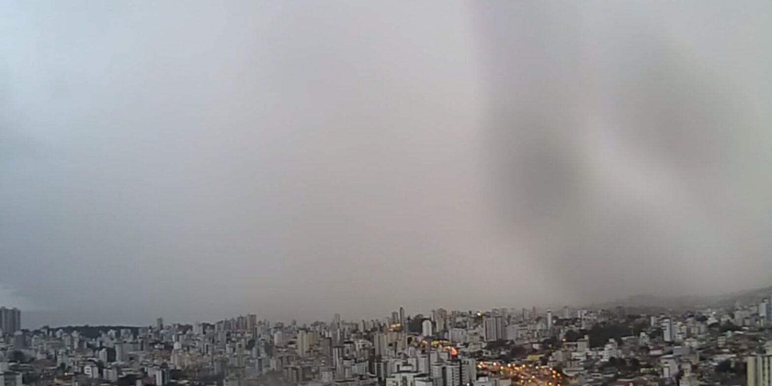 Minas Gerais tem alerta de perigo para tempestades e rajadas de vento