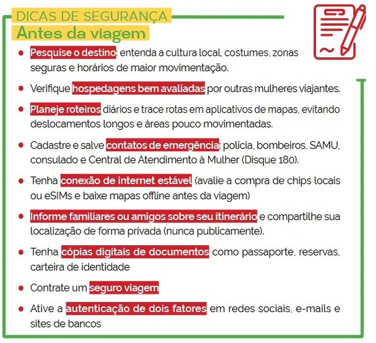 Brasília (DF), 05/03/2026 - Ministério lança guia para tornar turismo solo feminino mais seguro. Foto: MTur/Divulgação