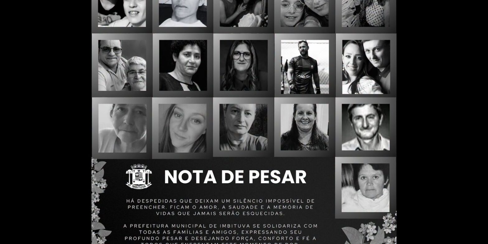 Vítimas do acidente na BR-737 são veladas em Imbituva 